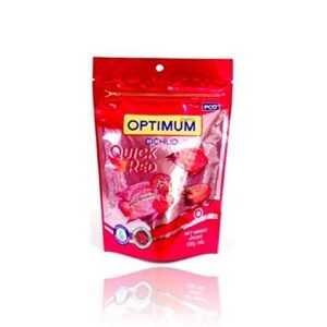 Optimum All Life Stages Cichlid Quick Red Pellet Fish Food 100g