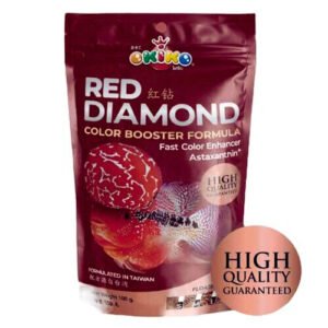 Okiko Red Diamond Flowerhorn Fish Food 100g