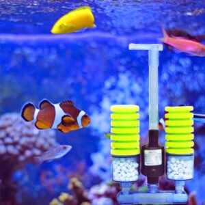 Aquarium Biochemical Double Sponge Filter