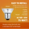 75 watt uv bulb