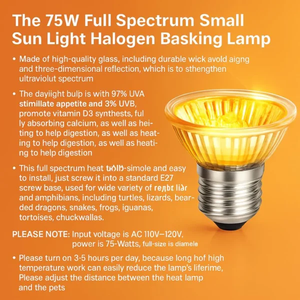 75 watt uvb